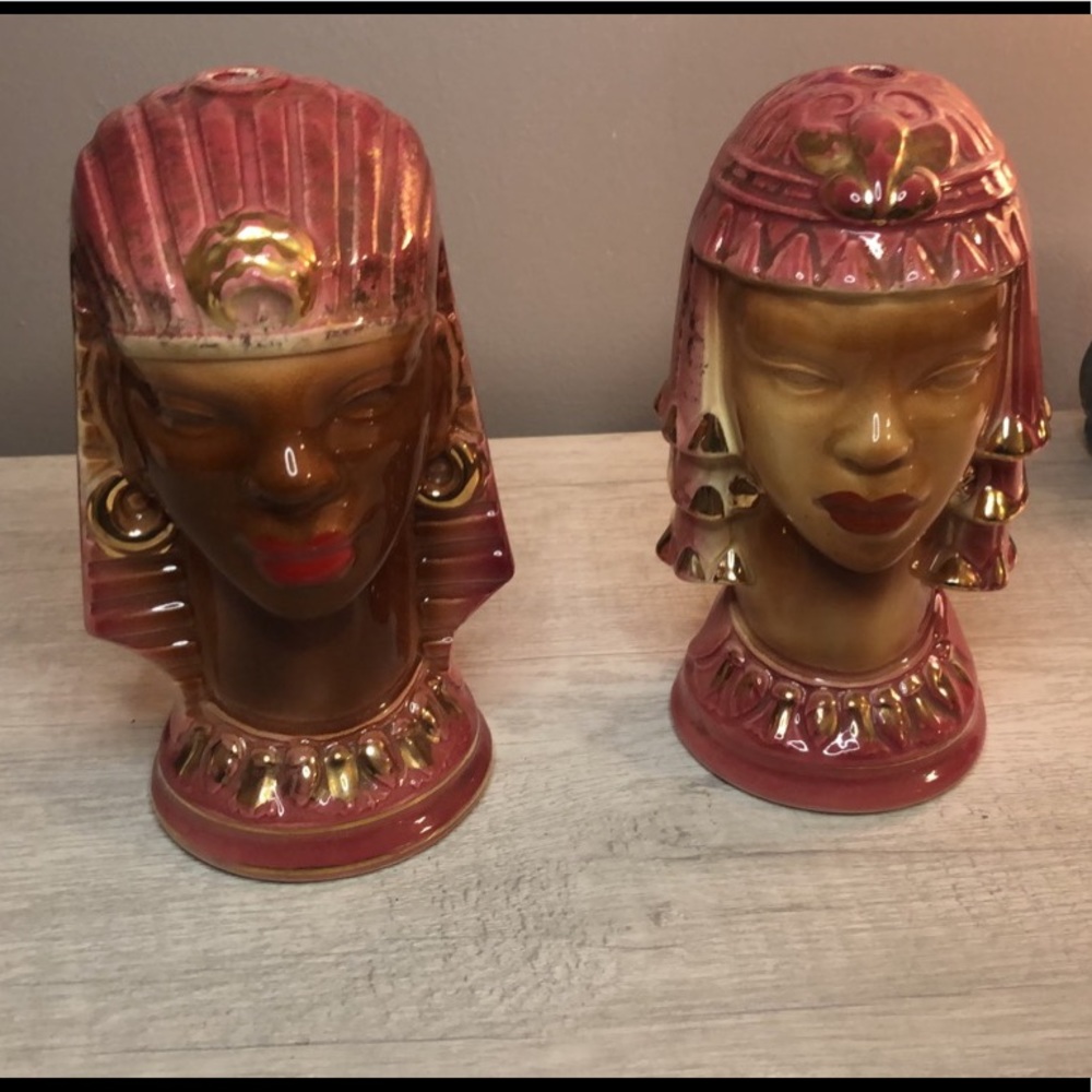 3/$15 Egyptian Queen Head Decor Set